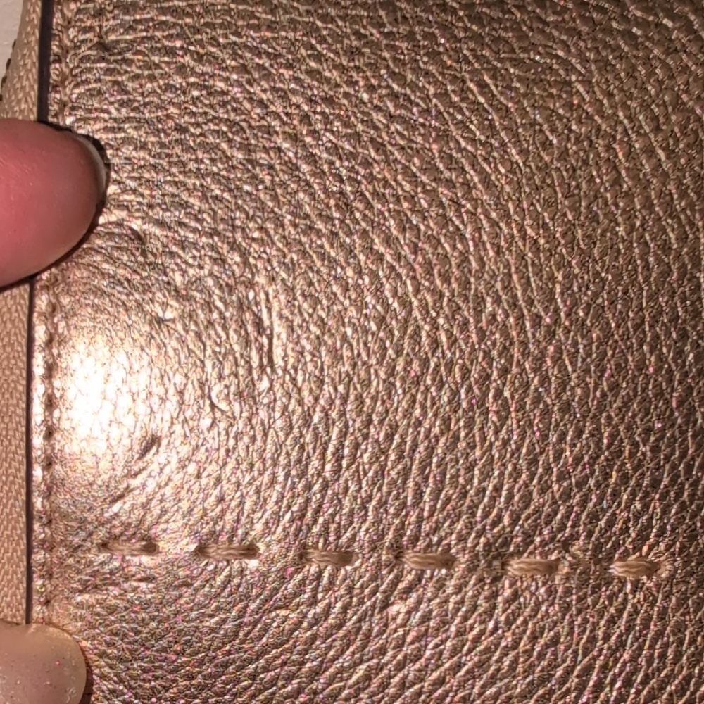 Tory Burch Metallic Gold Wristlet - Picture 8 of 11